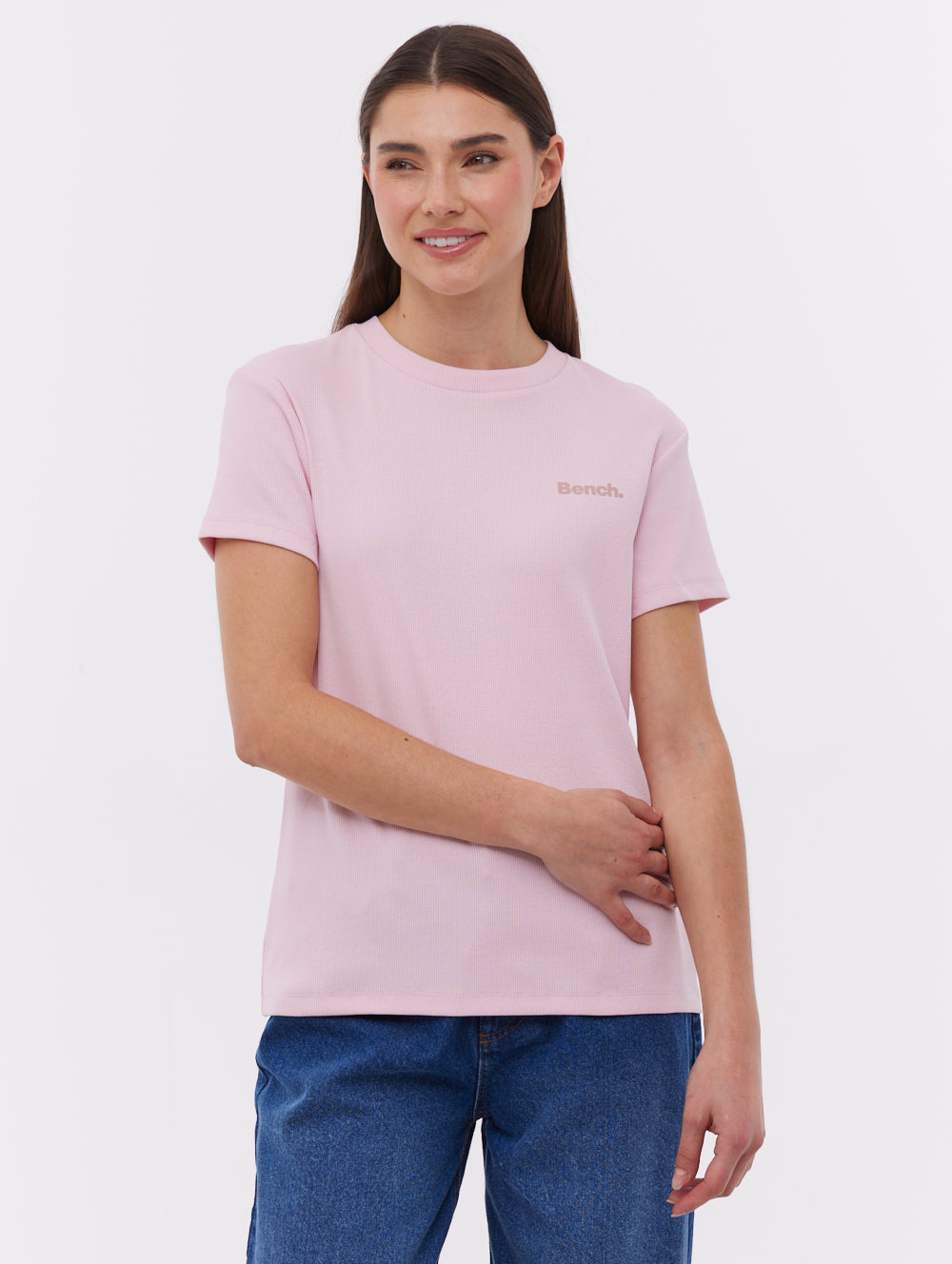 Hollienne t-shirt côtelé (paquet de 3)