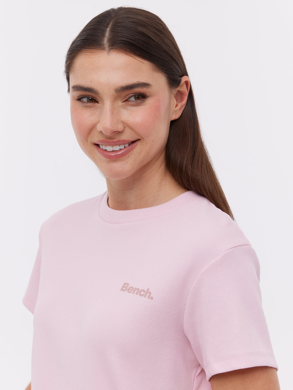 Hollienne t-shirt côtelé (paquet de 3)