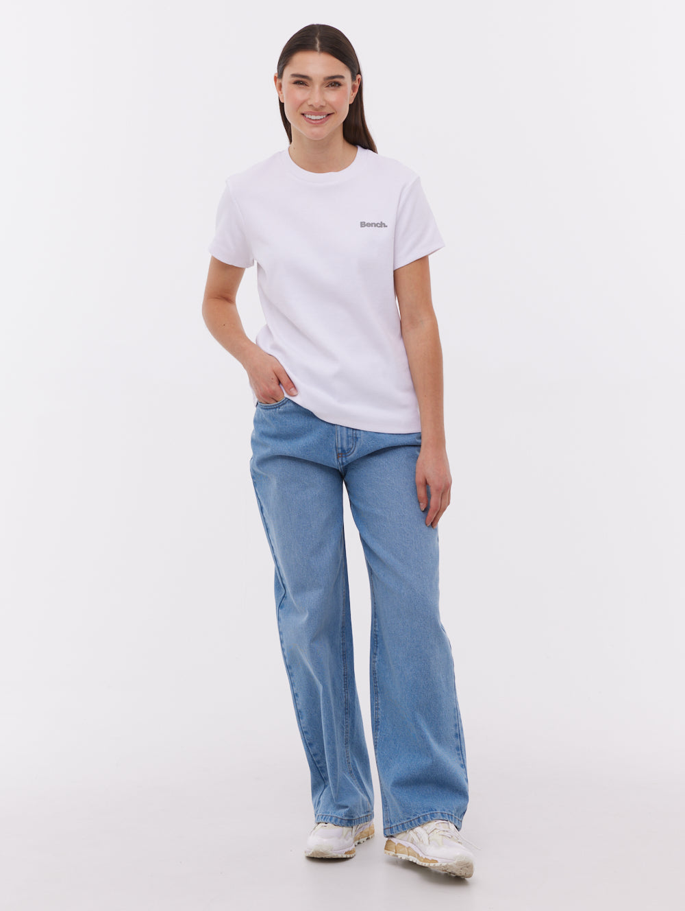 Inna t-shirt côtelé (paquet de 3)