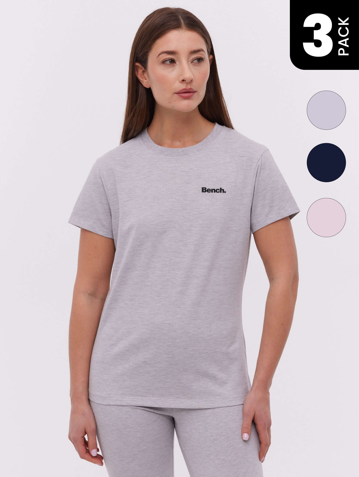 Liah t-shirt à emblème (paquet de 3)