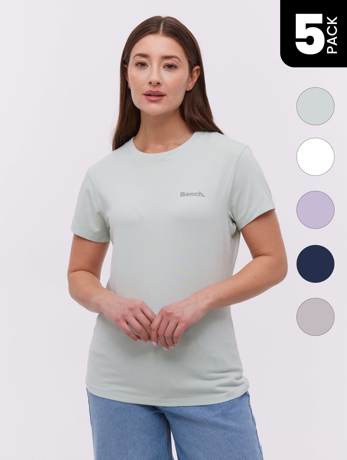 Cayla t-shirt à emblème (paquet de 5)