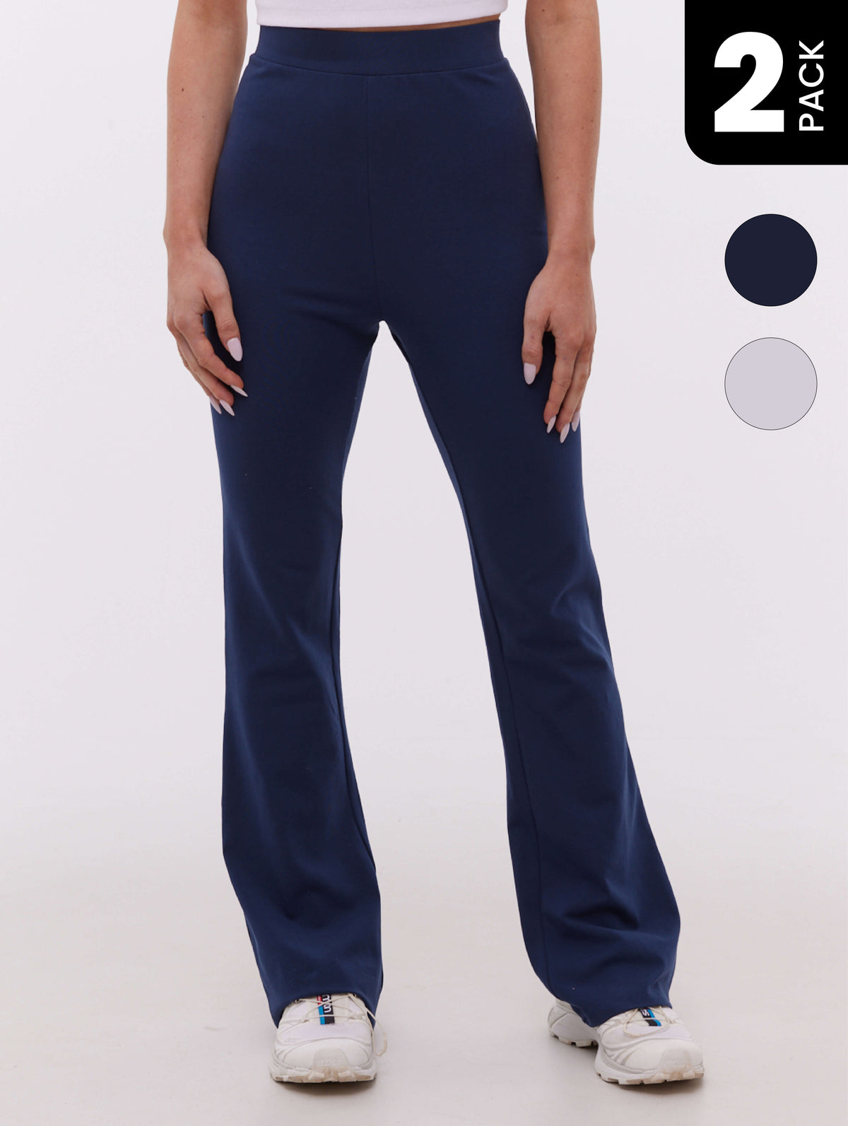 Lenah leggings évasés (paquet de 2)