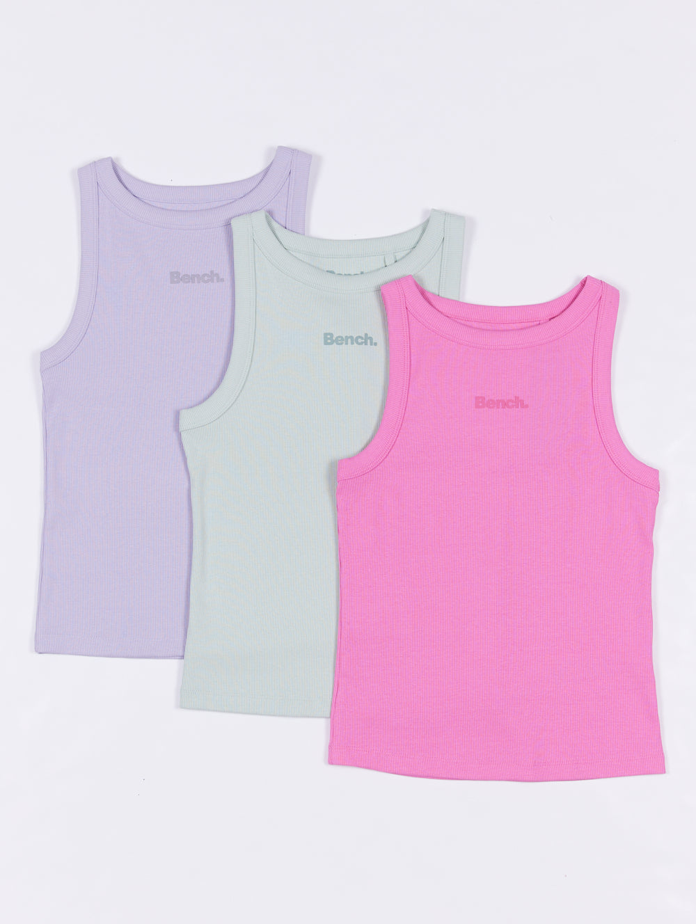 Riv débardeur côtelé (paquet de 3)