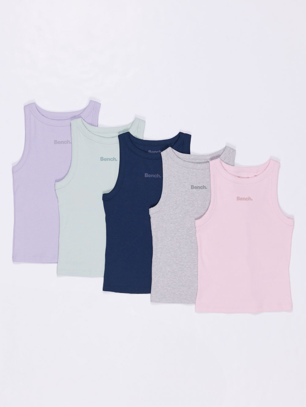 Iral débardeur côtelé (paquet de 5)