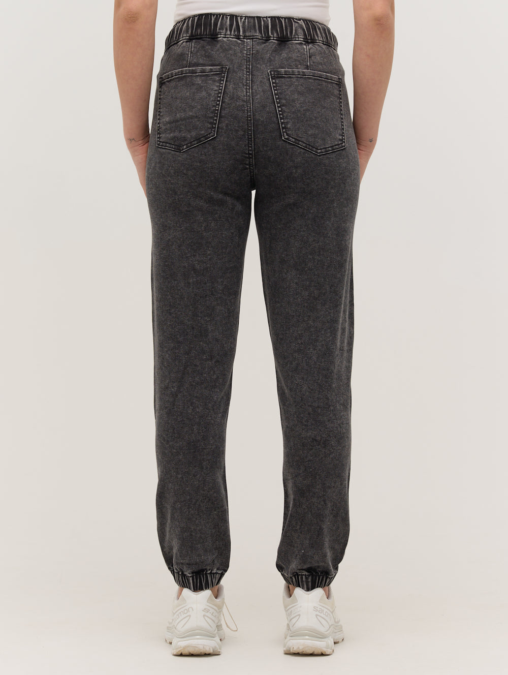 JETTE Black Bottoms Jogger Pant Shot 4
