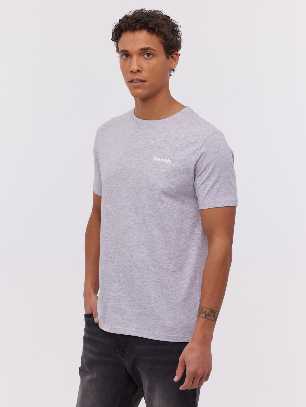 Berrick Emblem T-Shirt - Grey