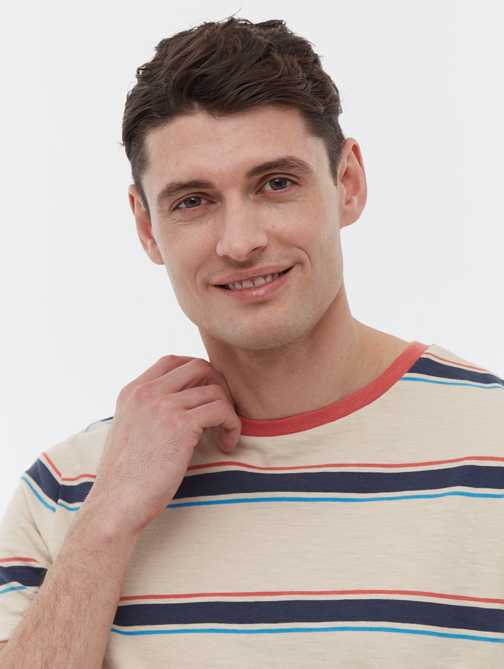 Walner t-shirt à rayures doubles