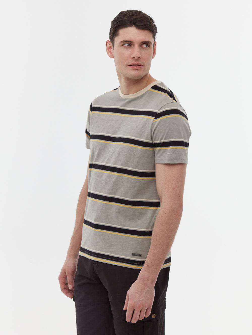 Walner t-shirt à rayures doubles