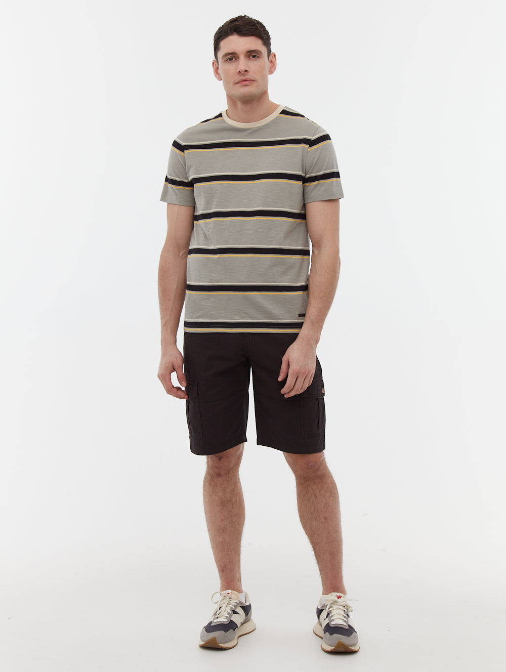 Walner t-shirt à rayures doubles