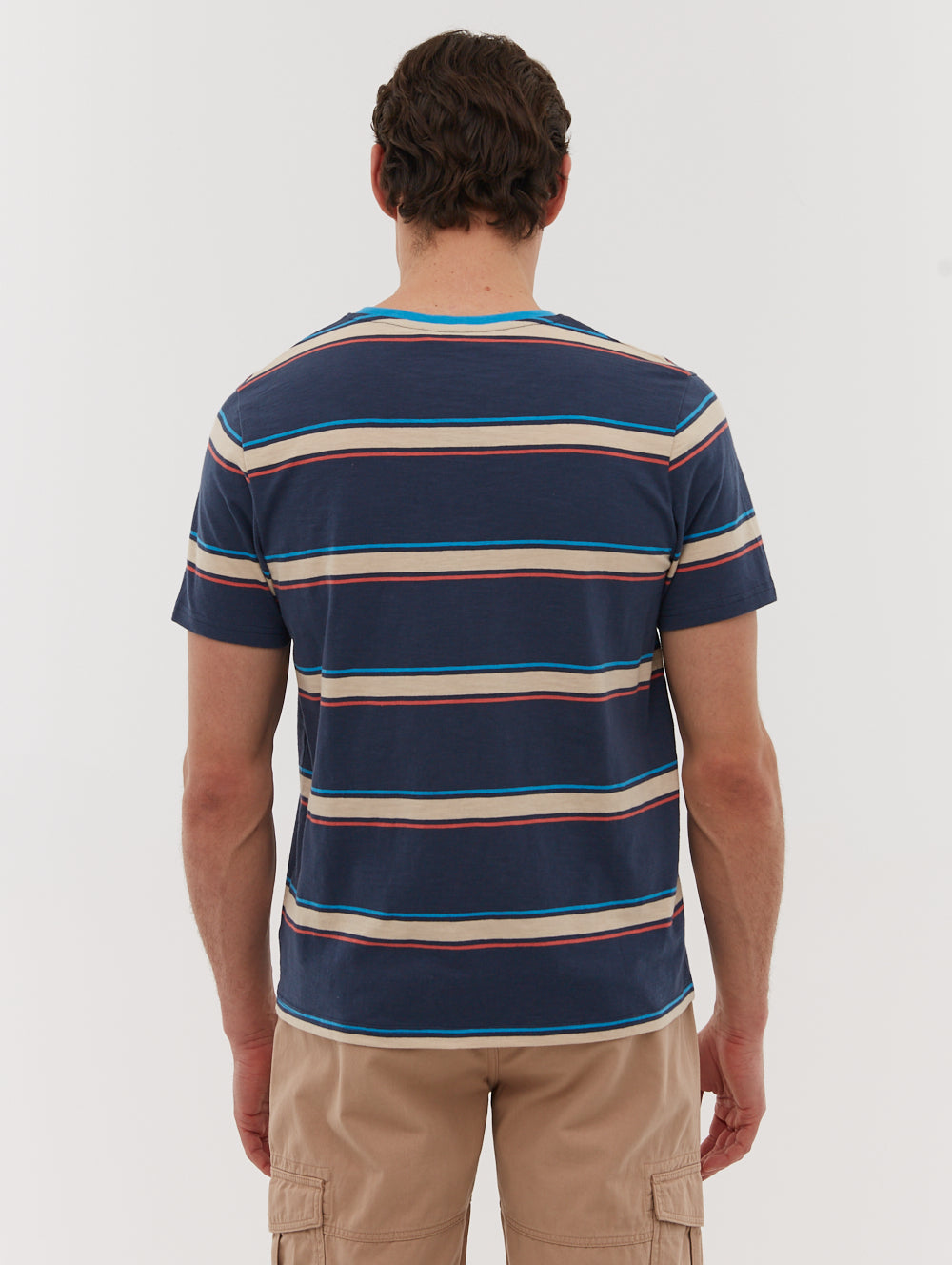 Walner t-shirt à rayures doubles