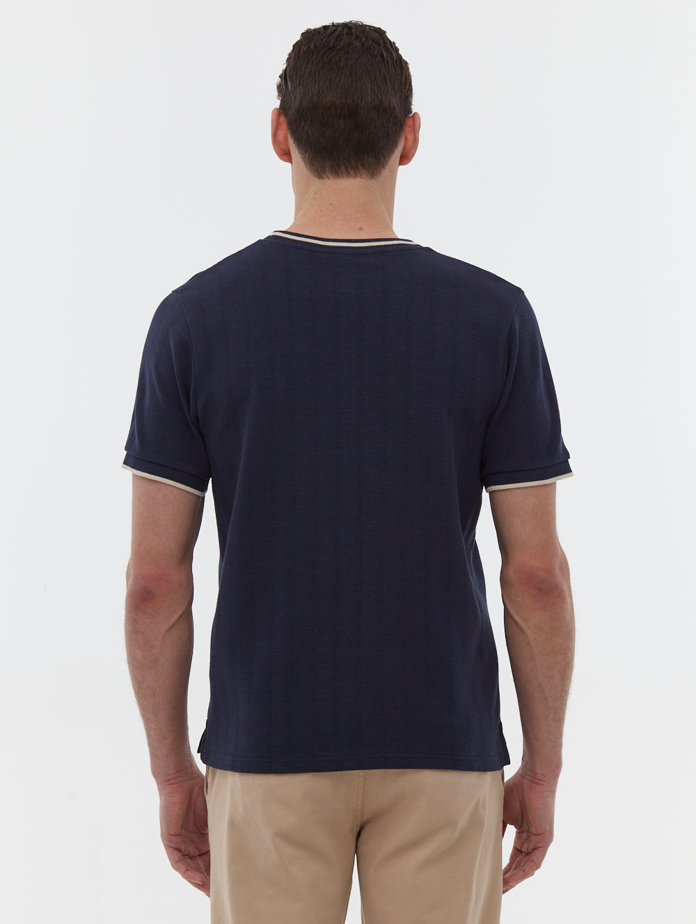 Ernara t-shirt à col ringer