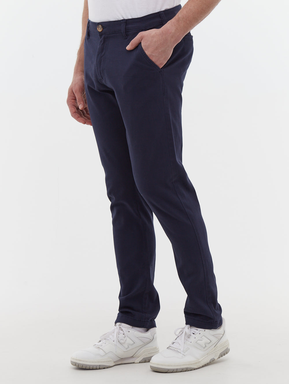 Jimini pantalon chino délavé en sergé