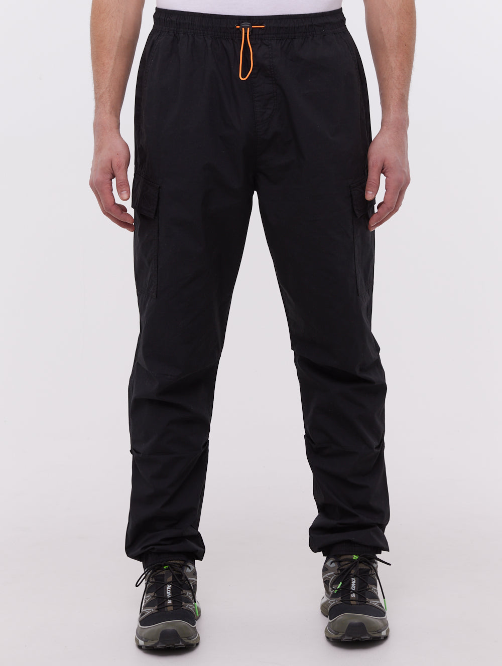 Lewin pantalon cargo à taille élastique