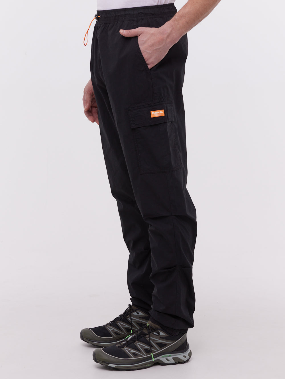 Lewin pantalon cargo à taille élastique