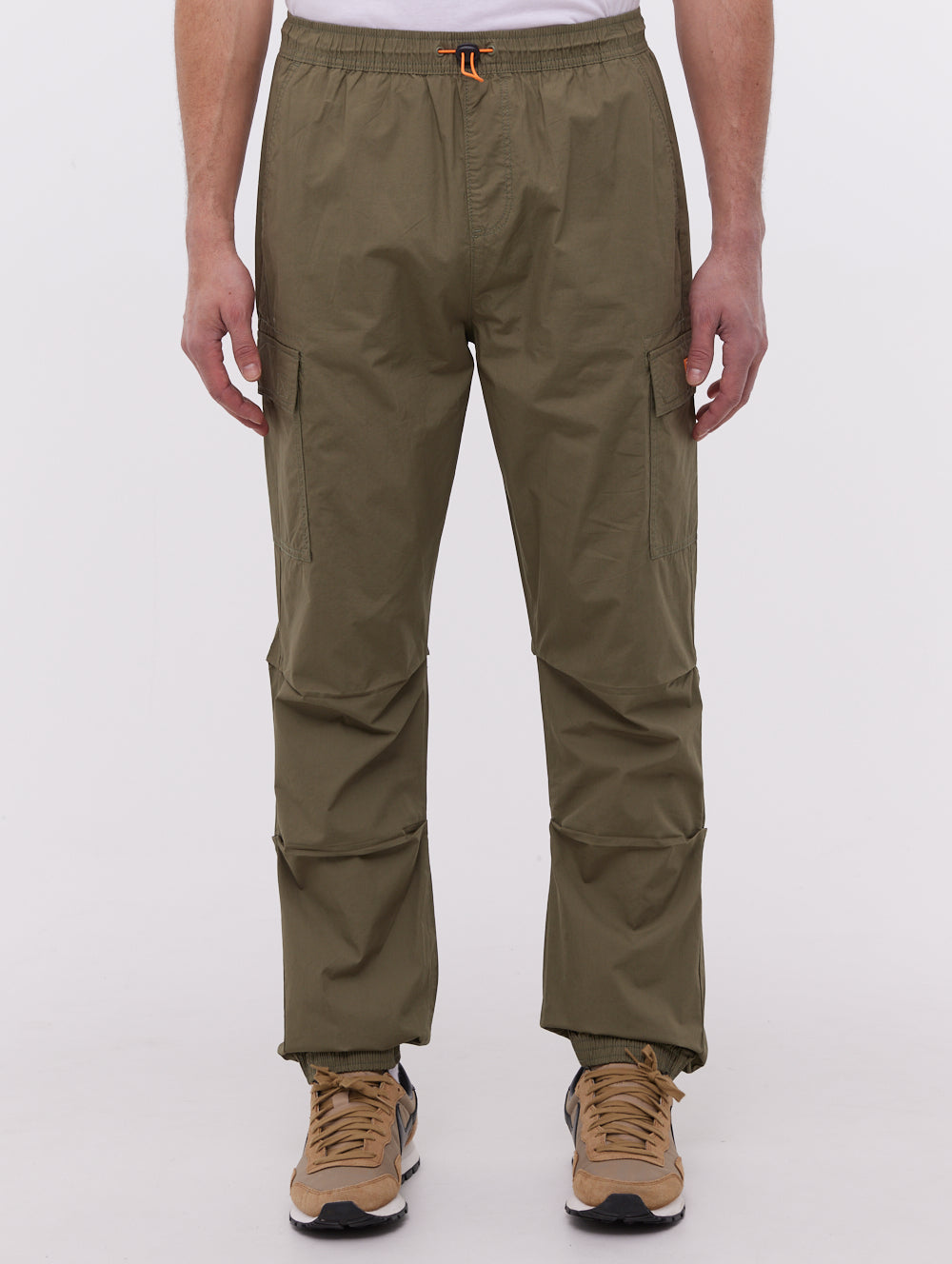 Lewin pantalon cargo à taille élastique