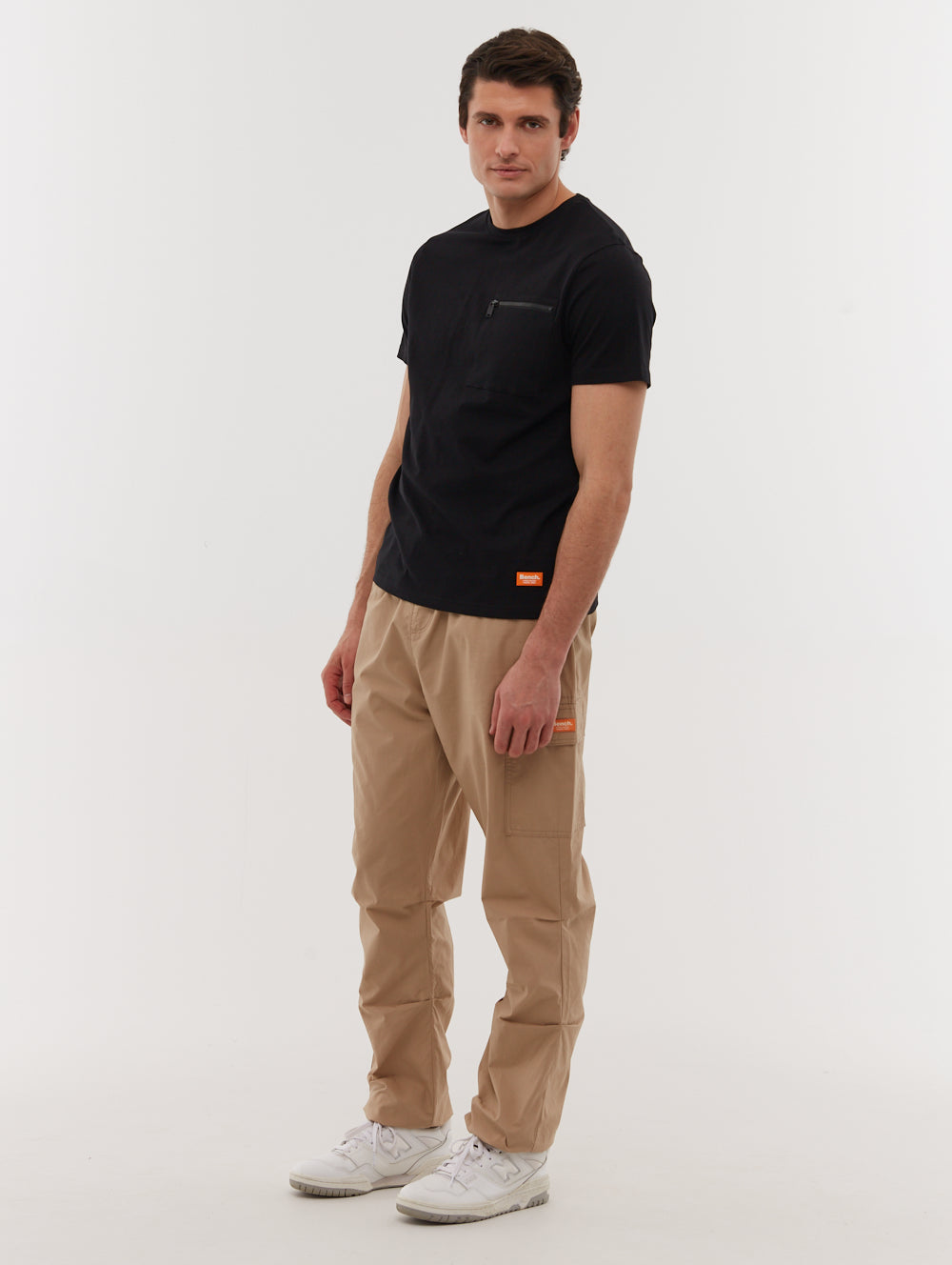 Lewin pantalon cargo à taille élastique