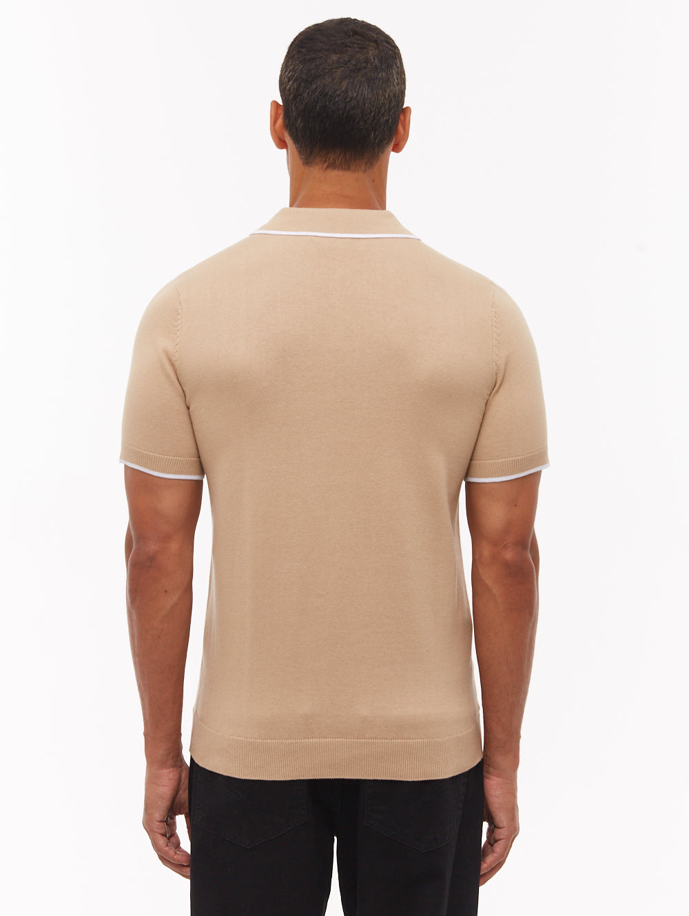Settio polo en tricot - Beige