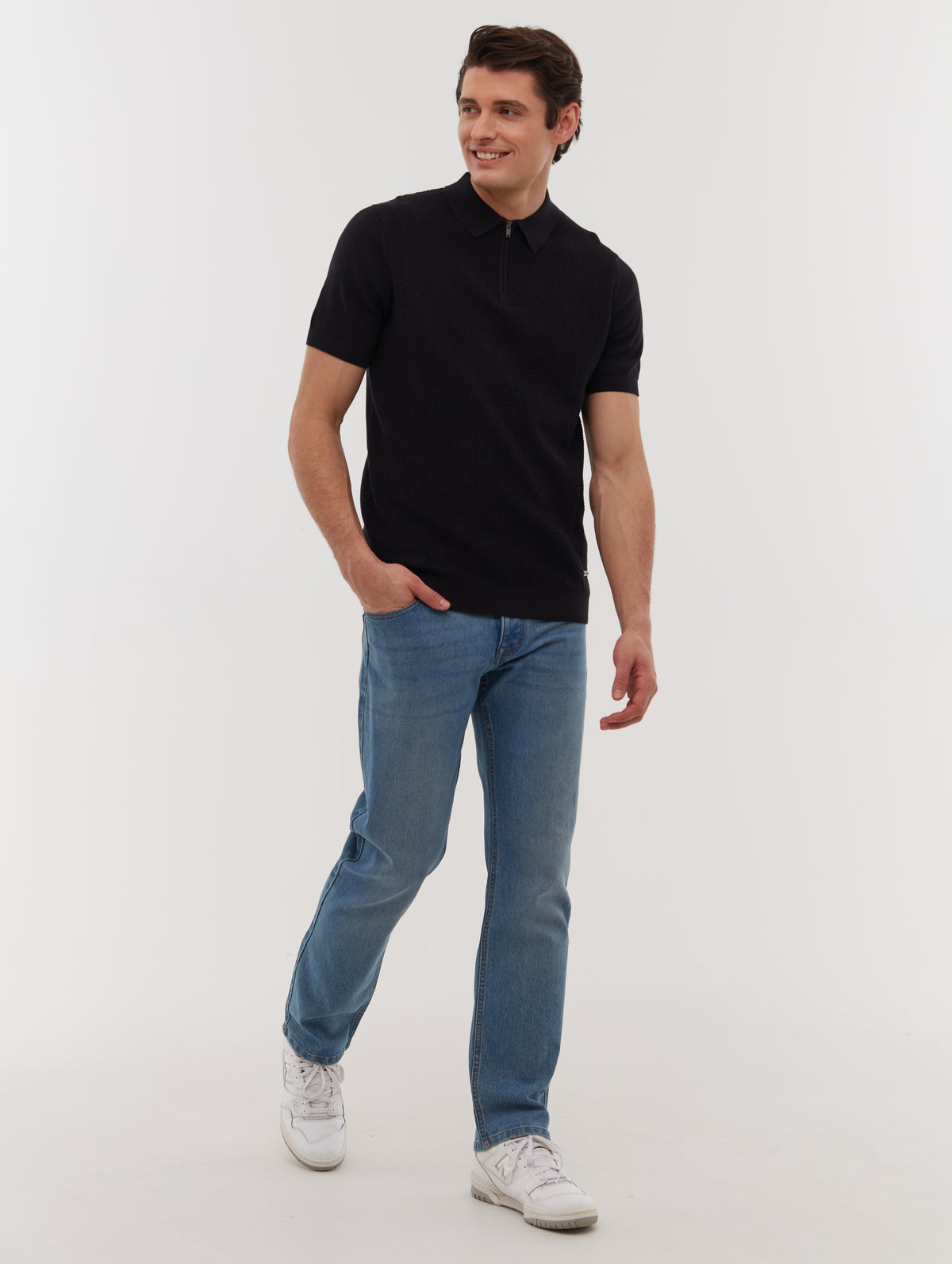 Brescia polo en tricot