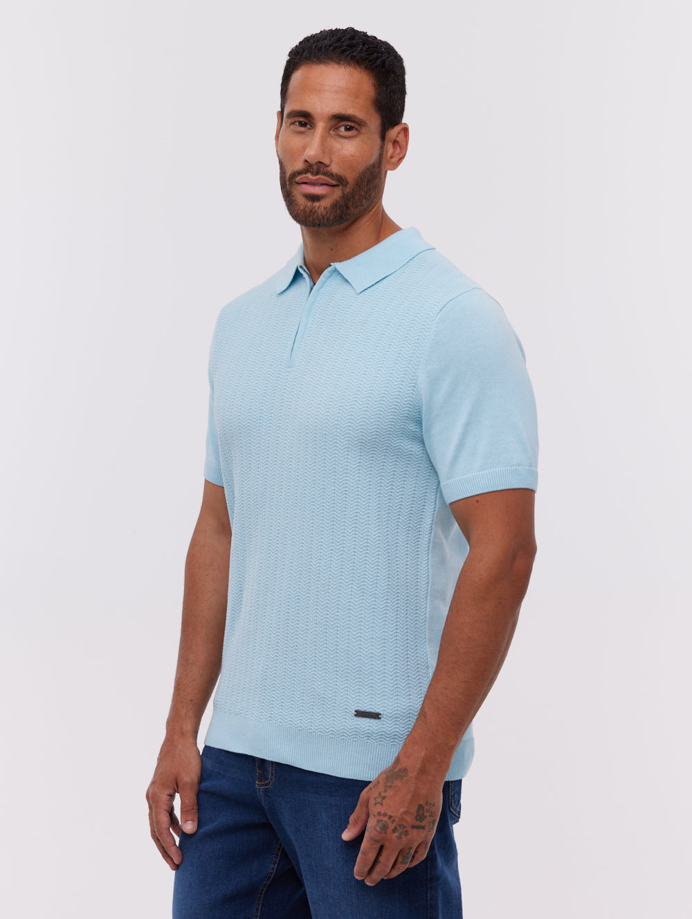 Brescia polo en tricot