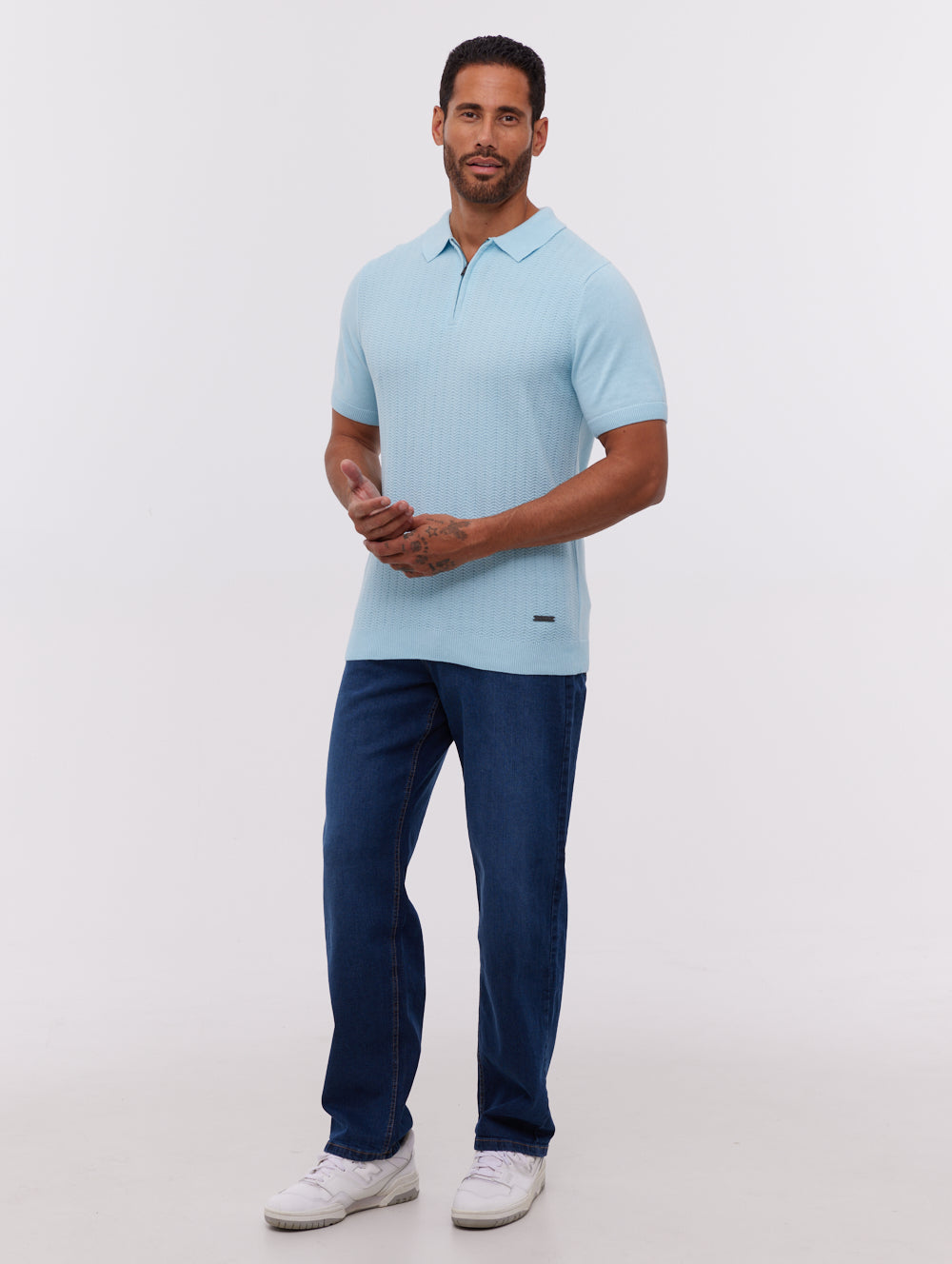 Brescia polo en tricot