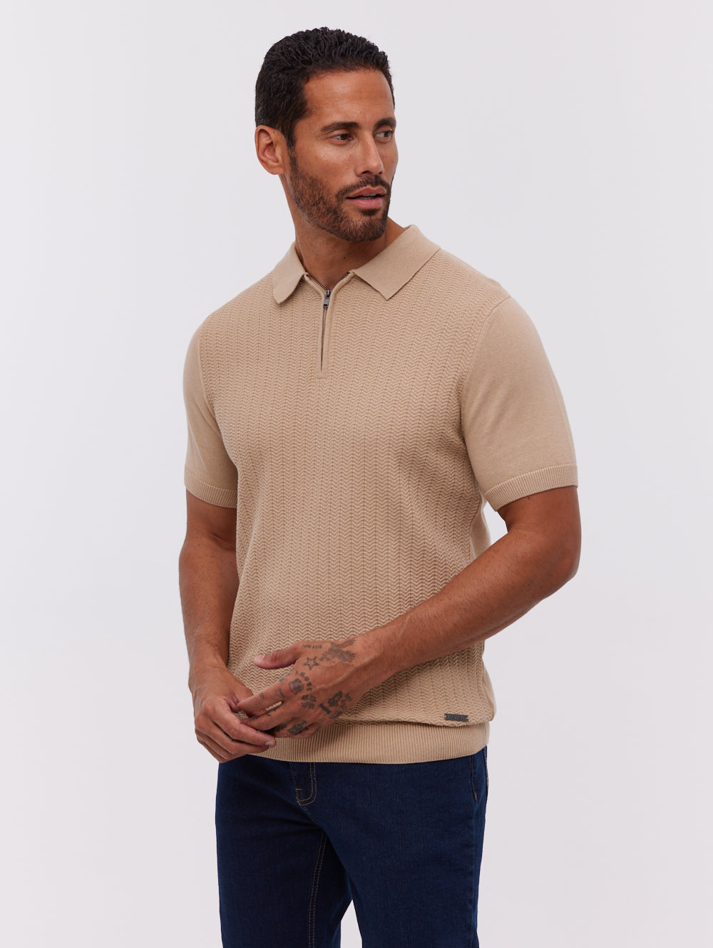 Brescia polo en tricot