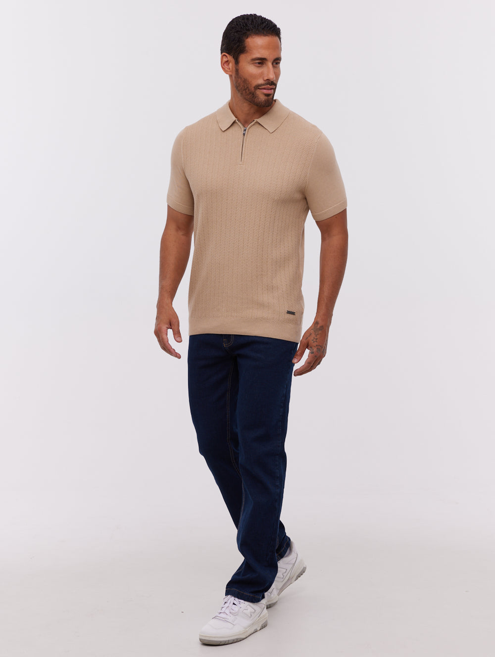 Brescia polo en tricot