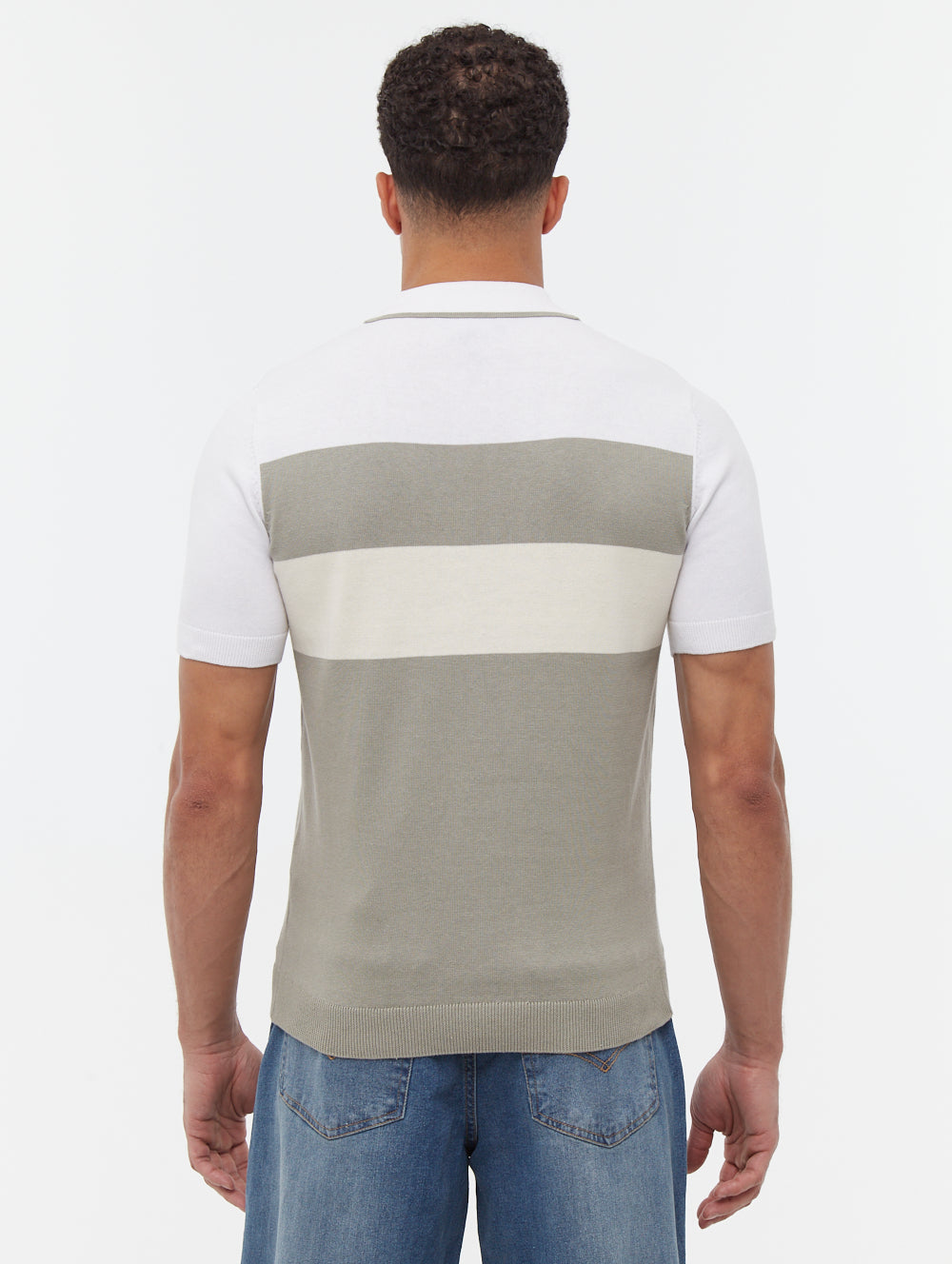 Aspinn polo à rayures blocs