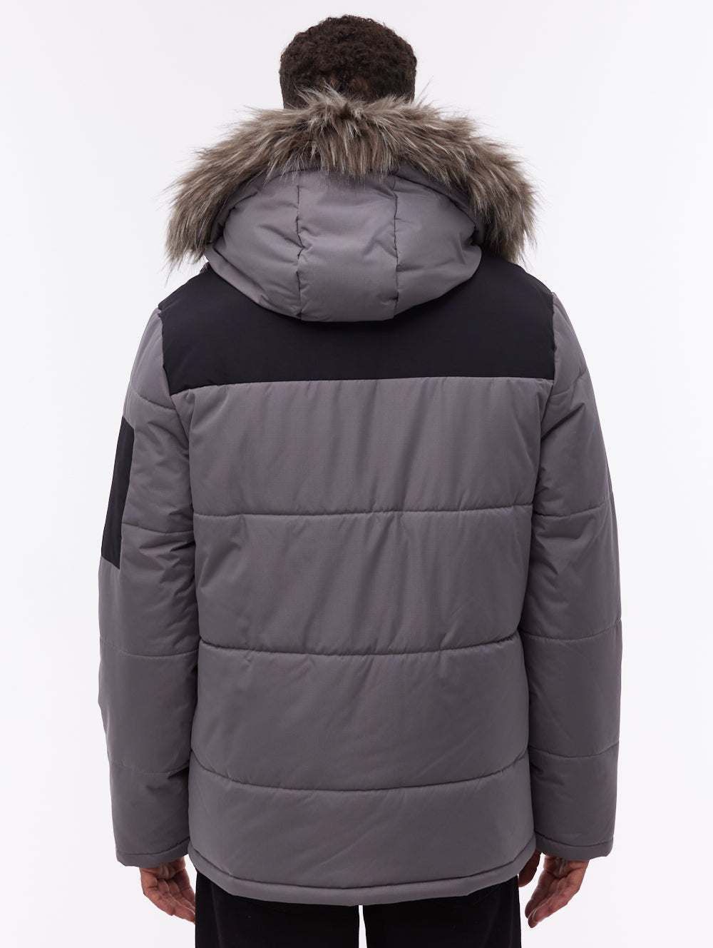 Tillor parka à capuchon - Gris