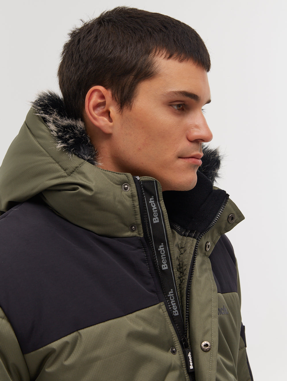 TILLOR Green Outerwear Parkas Shot 1