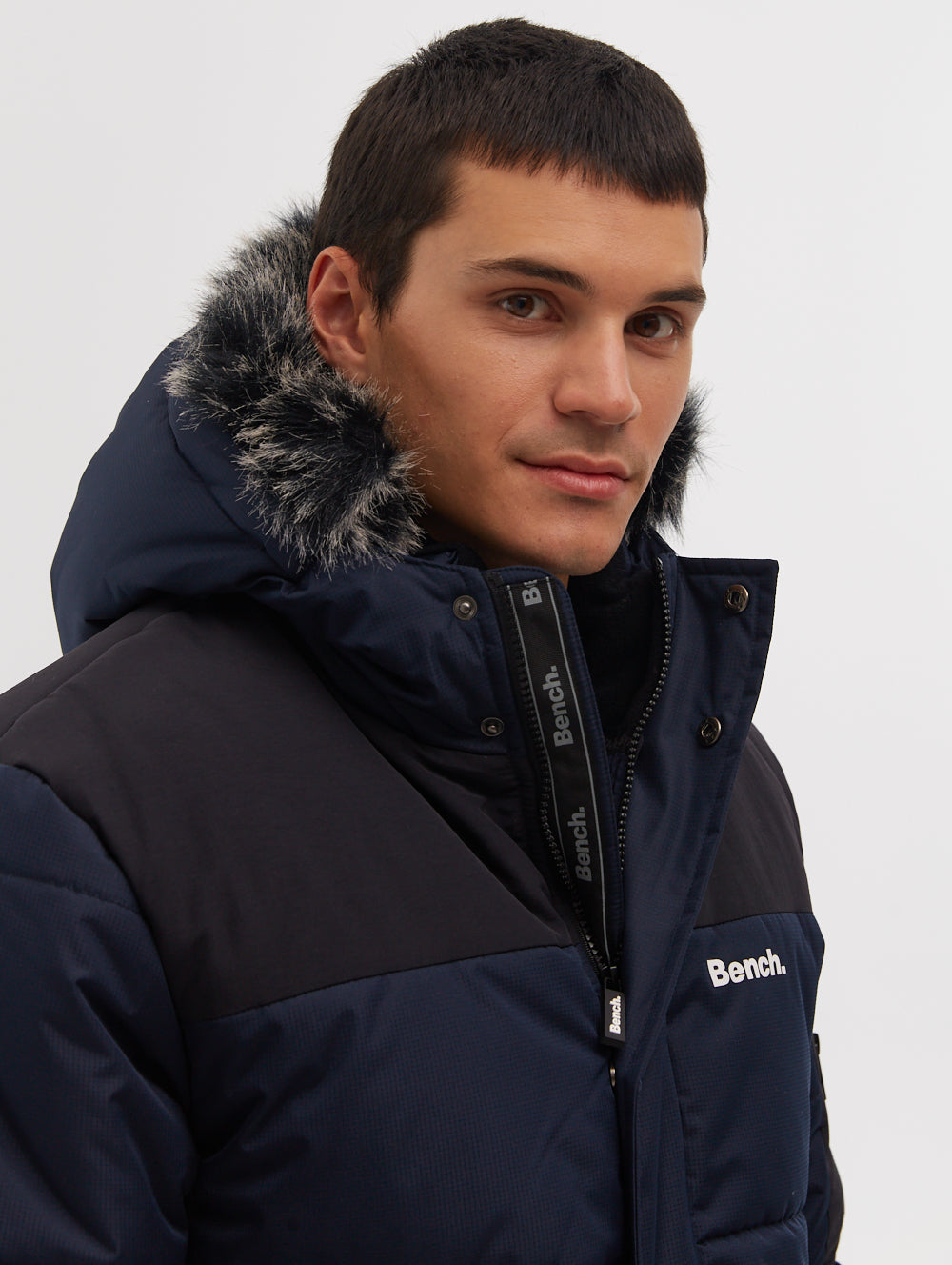 TILLOR Blue Outerwear Parkas Shot 1