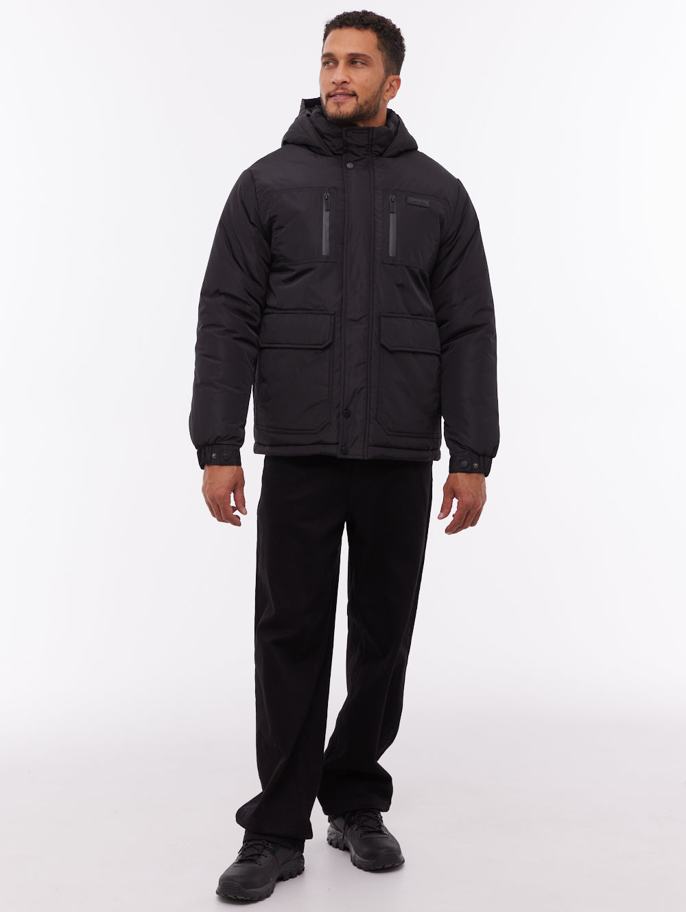 Loderi parka utilitaire - Noir