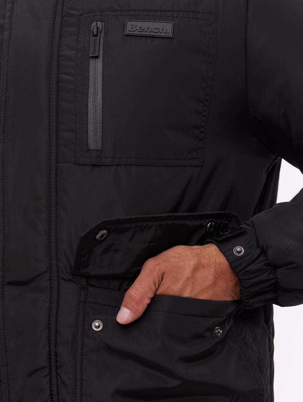 Loderi parka utilitaire - Noir