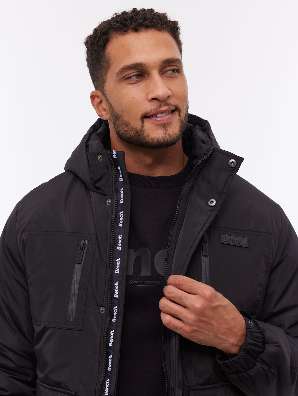 Loderi parka utilitaire - Noir