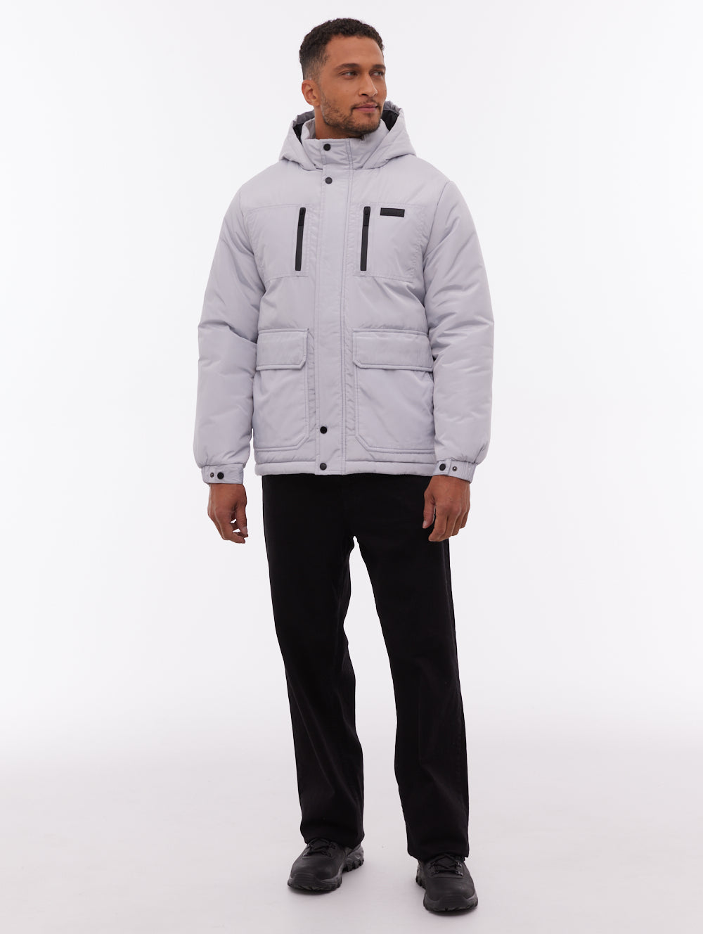 Loderi parka utilitaire - Gris