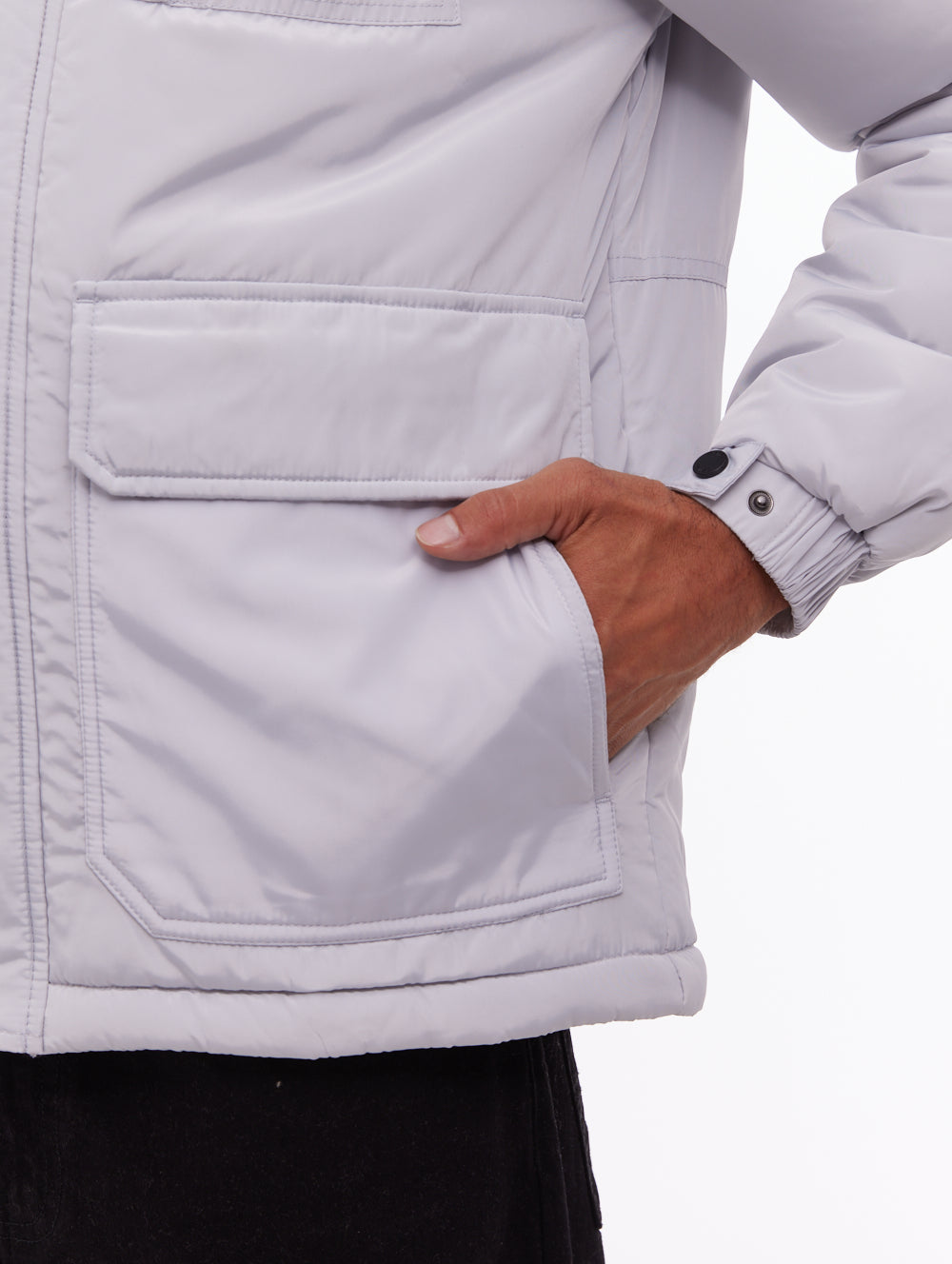 Loderi parka utilitaire - Gris