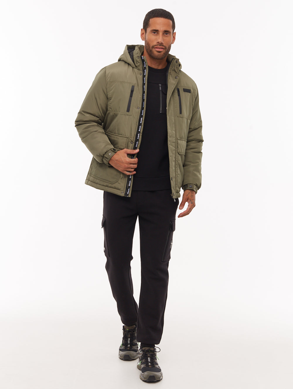 Loderi parka utilitaire - Vert