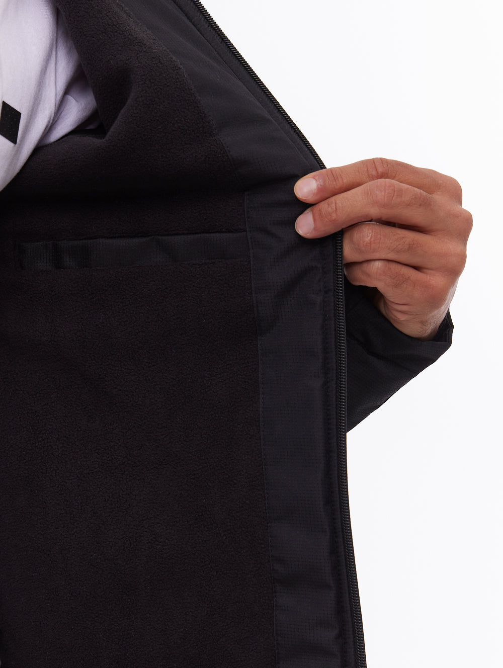 Valana parka à capuchon - Noir