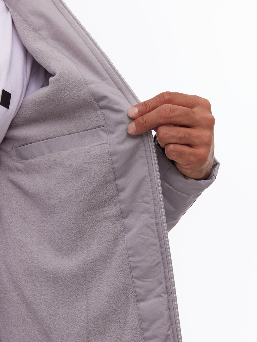 Valana parka à capuchon - Gris