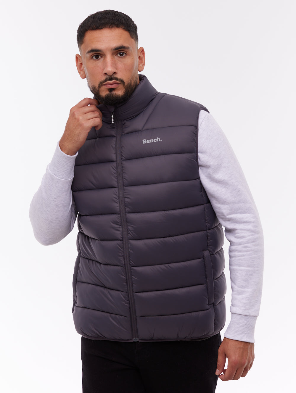 Ersona Puffer Vest - Grey