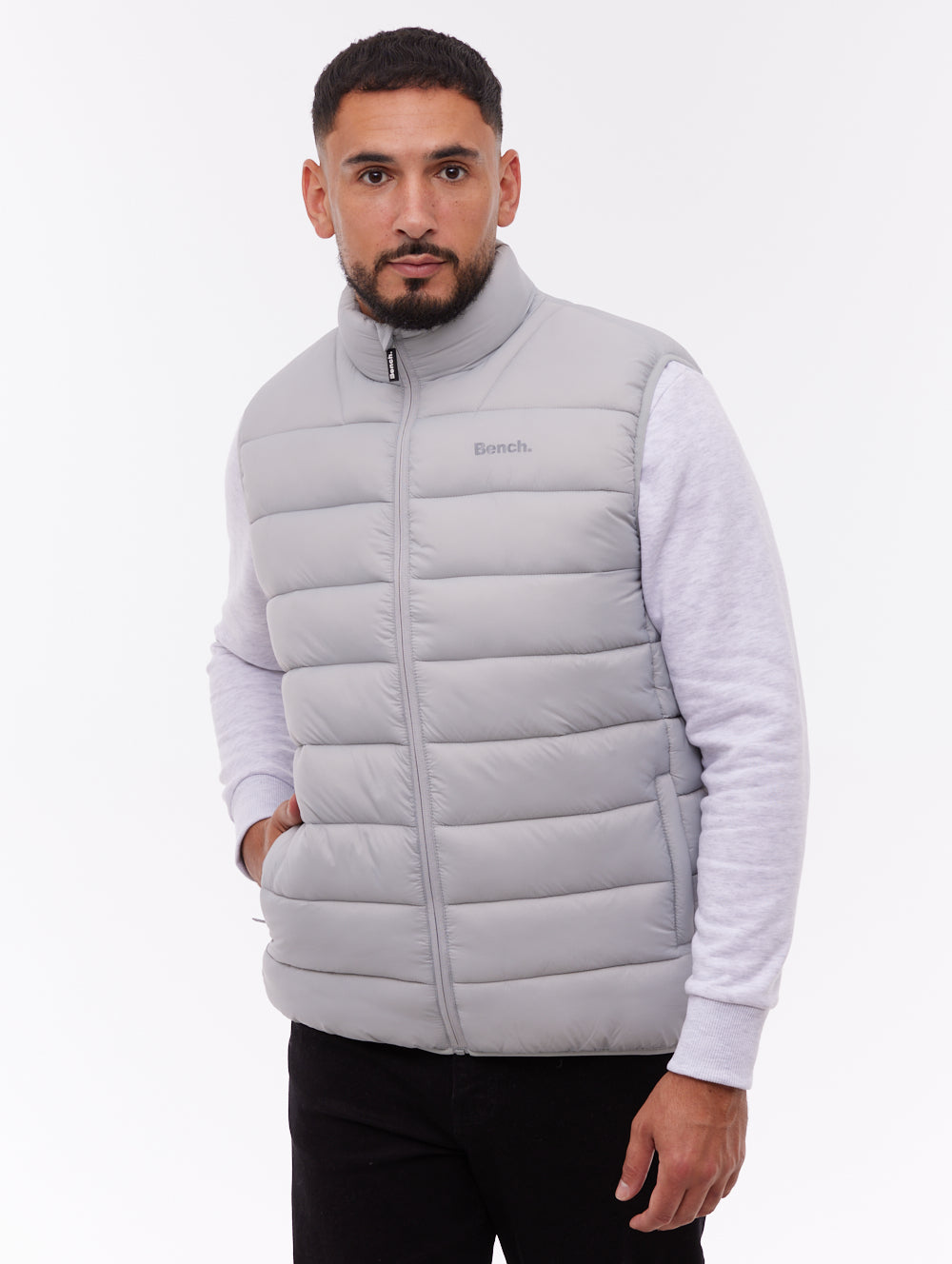 Ersona Grey GY043 Outerwear Vests Shot 1