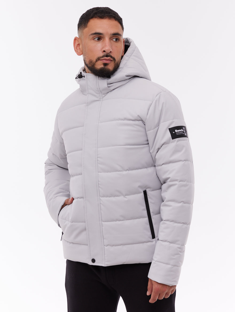 Evolo Puffer Jacket - Grey