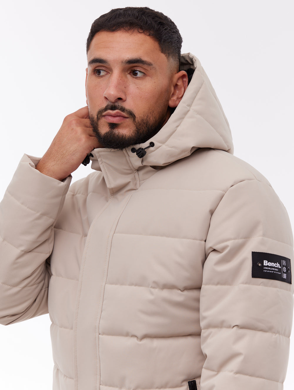 Evolo Puffer Jacket - Beige