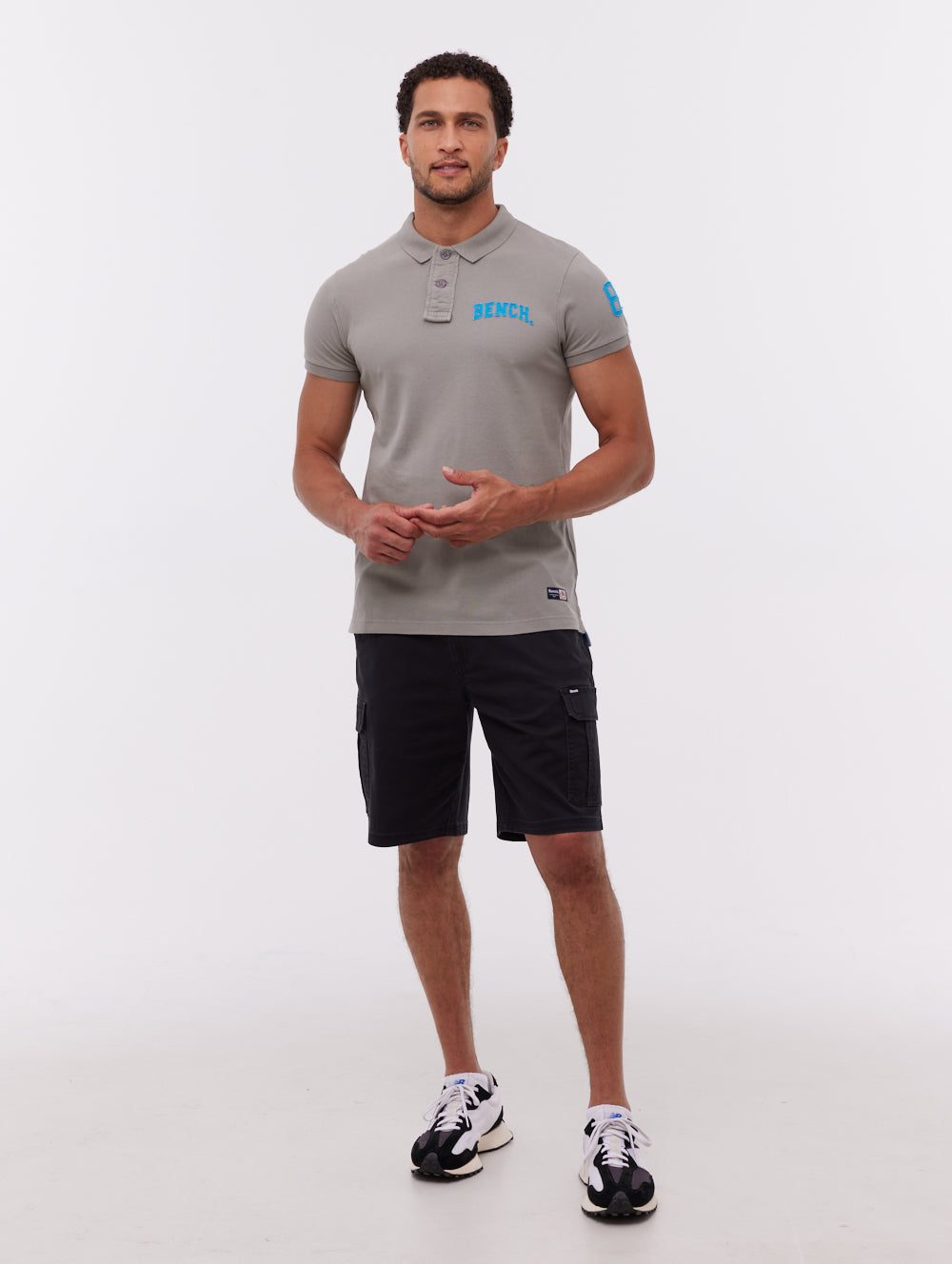 Duchal polo avec appliqué universitaire