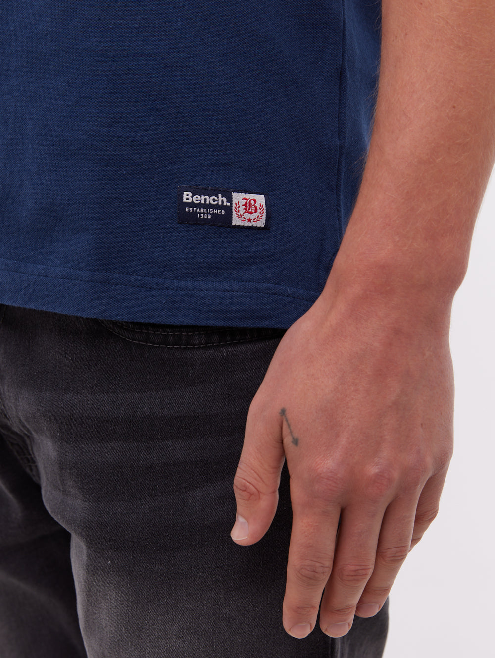 Duchal polo avec appliqué universitaire