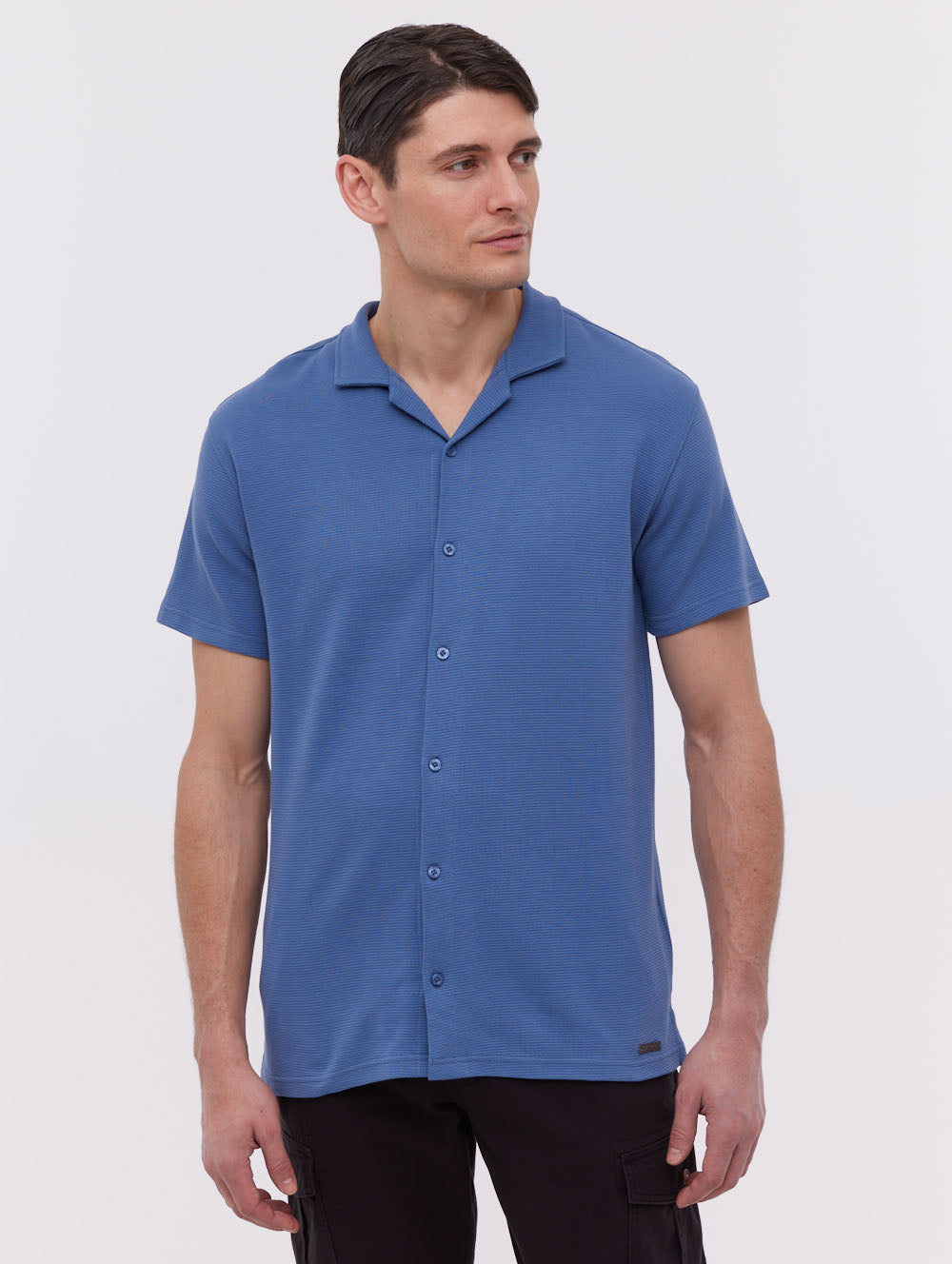 Pilima chemise cabana à manches courtes