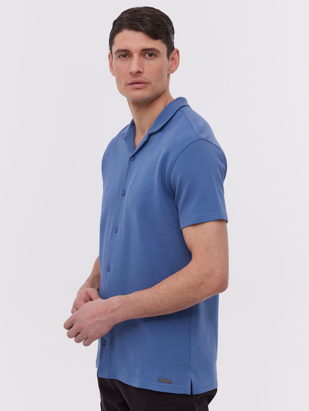 Pilima chemise cabana à manches courtes