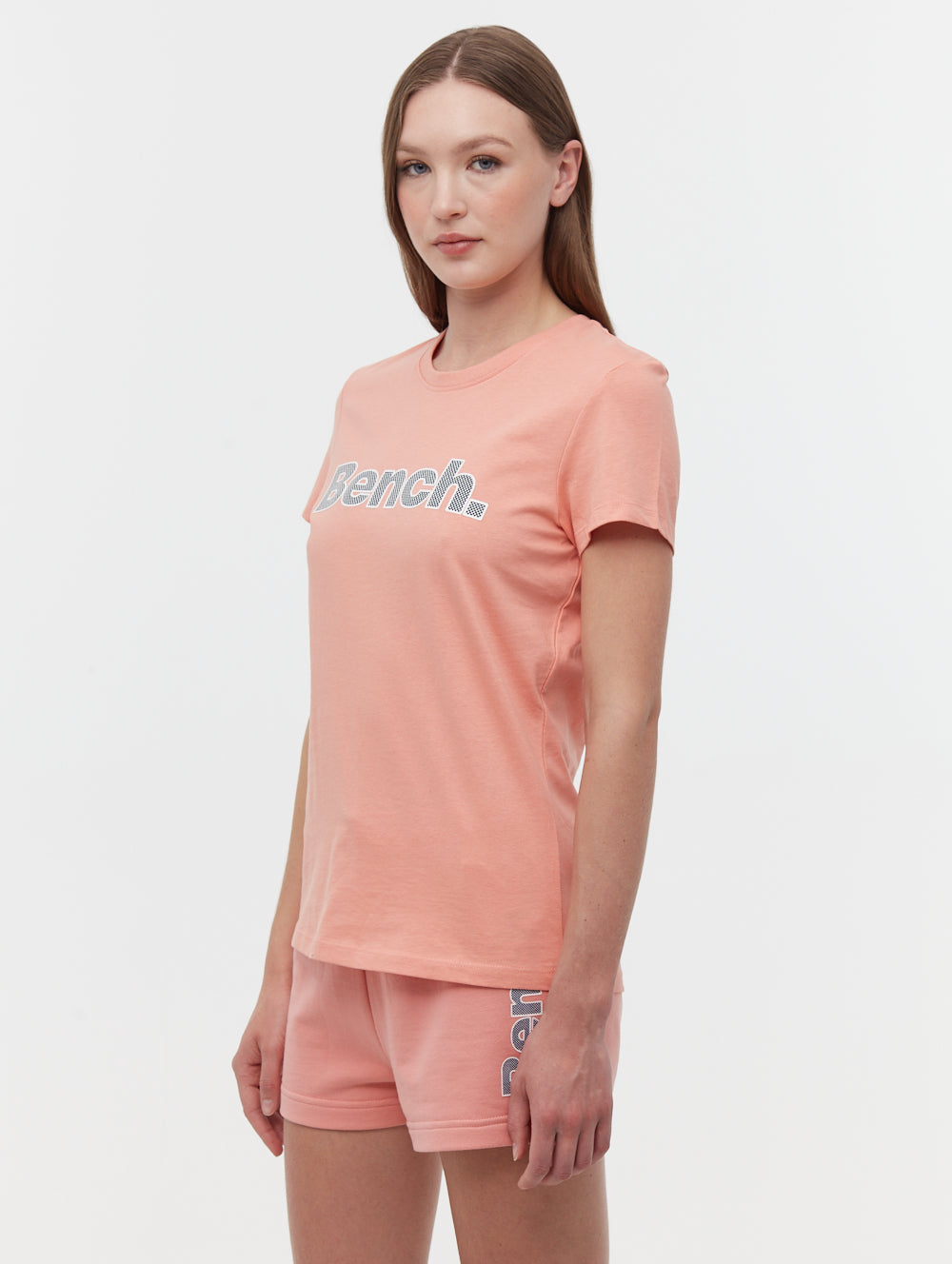 Leora t-shirt à logo contour