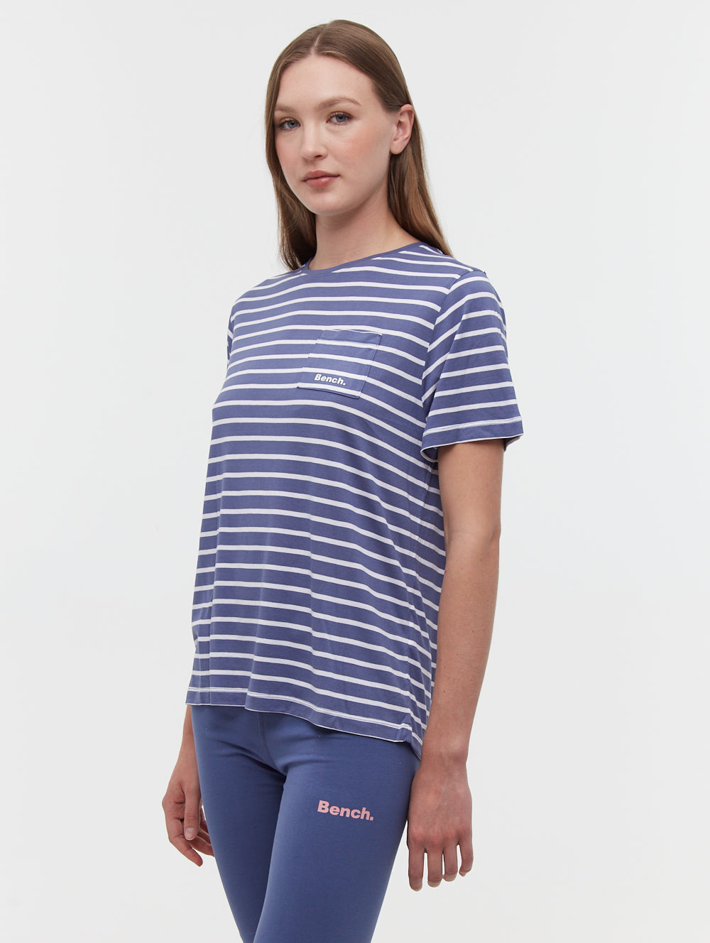 Tee-shirt rayé à poches Nouria