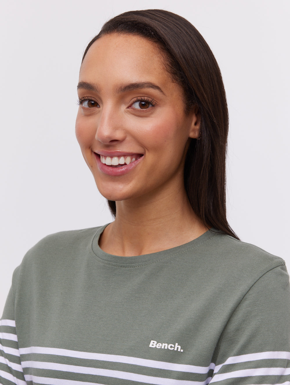 Arian t-shirt rayé marin 3/4