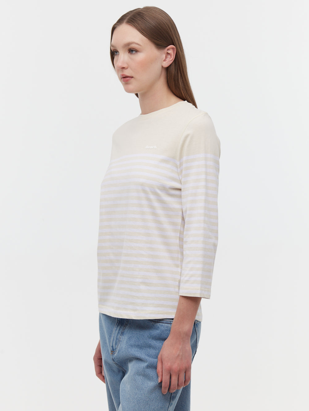 Arian t-shirt rayé marin 3/4